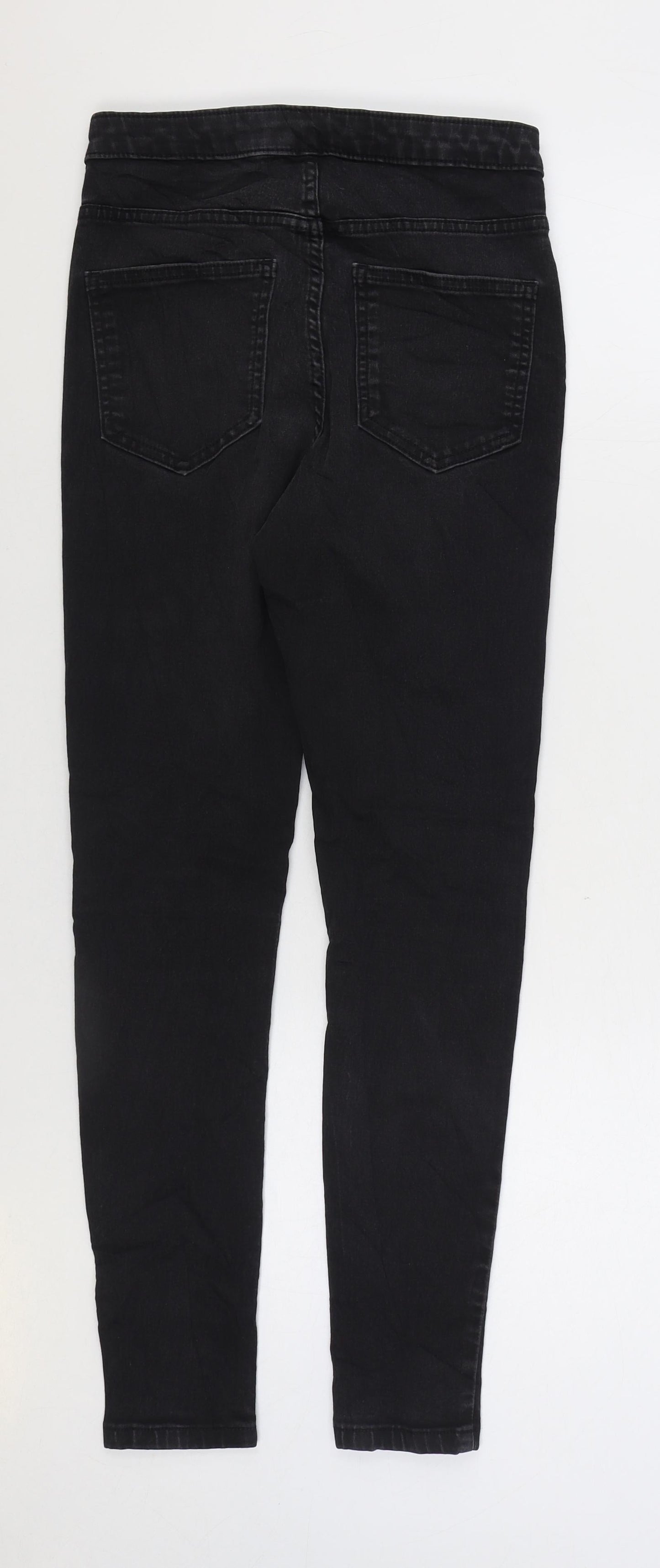 Womens UK Size 10 Marks and Spencer Regular Fit Skinny Black Jeans