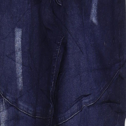 Other Mens Blue Cotton Skinny Jeans Size 30 in L33 in Regular Zip