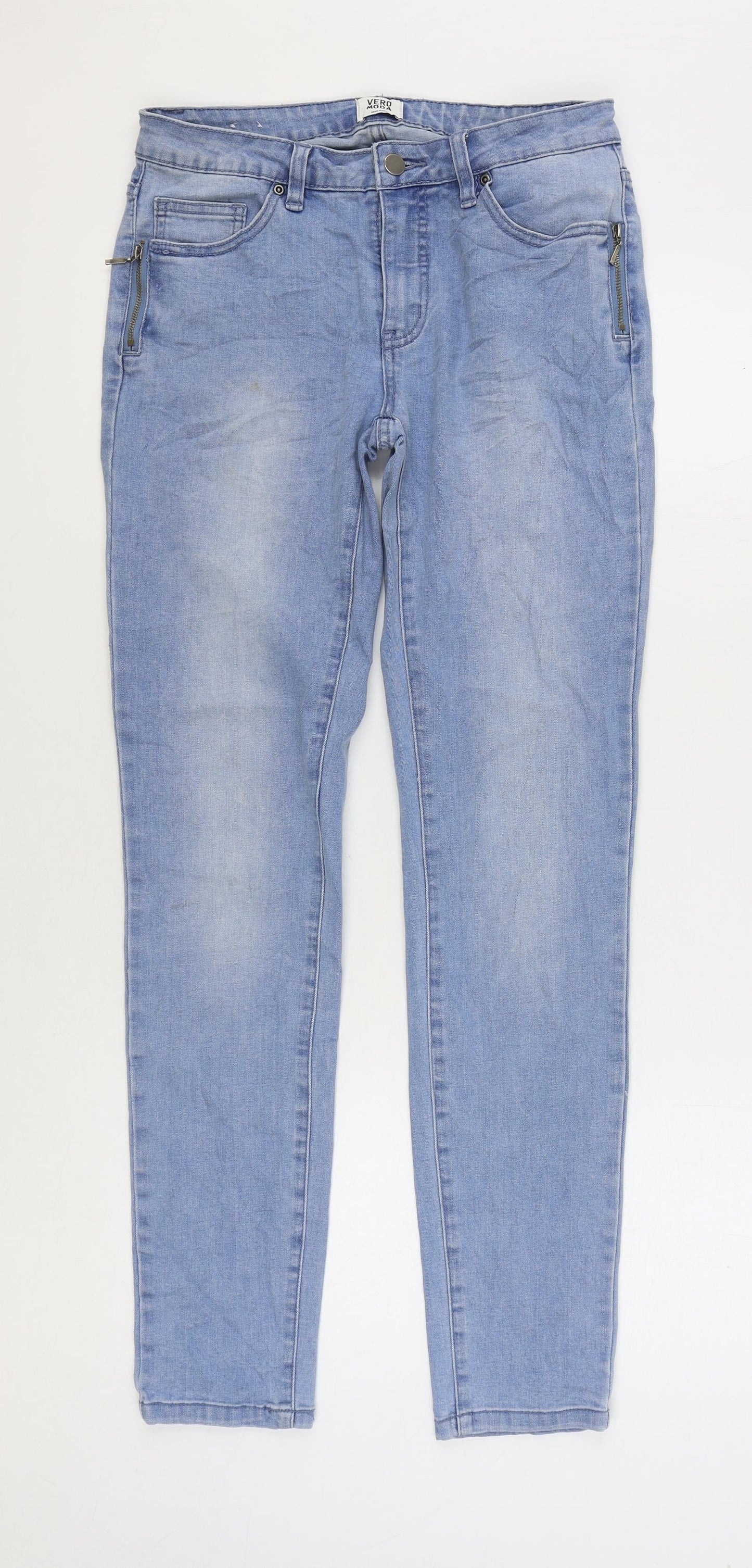 Mens UK Size 29 in VERO MODA Regular Fit Skinny Blue Jeans