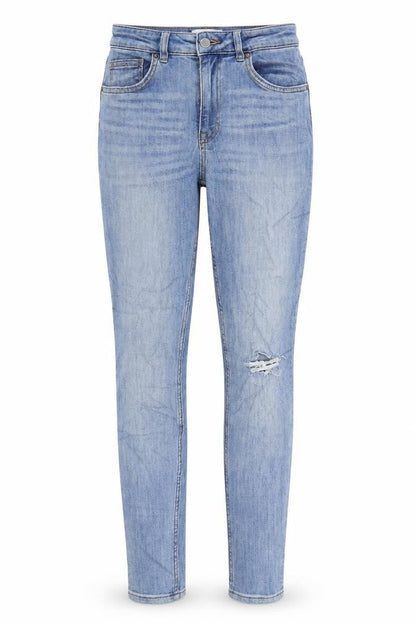 Womens UK Size 10 H&M Regular Fit Skinny Blue Jeans