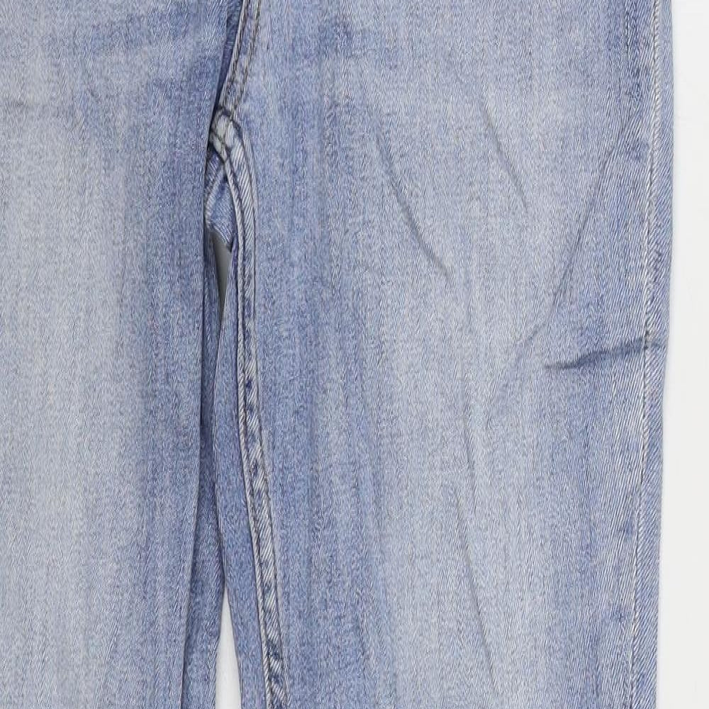 Womens UK Size 10 H&M Regular Fit Skinny Blue Jeans