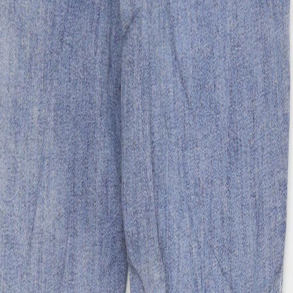 Womens UK Size 10 H&M Regular Fit Skinny Blue Jeans