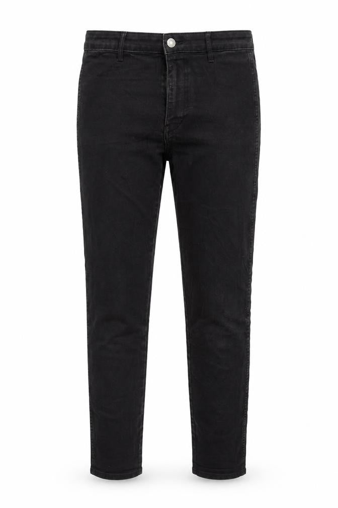 Mens UK Size 28 in H&M Regular Fit Skinny Black Jeans