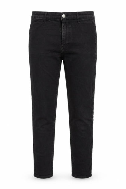 Mens UK Size 28 in H&M Regular Fit Skinny Black Jeans
