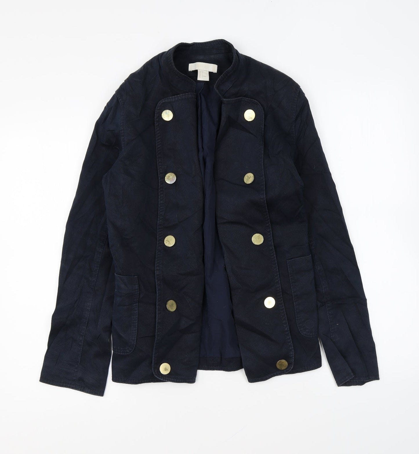 Womens UK Size 6 H&M Blue Jacket