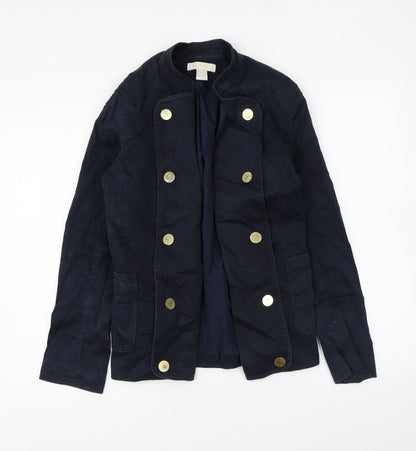 Womens UK Size 6 H&M Blue Jacket