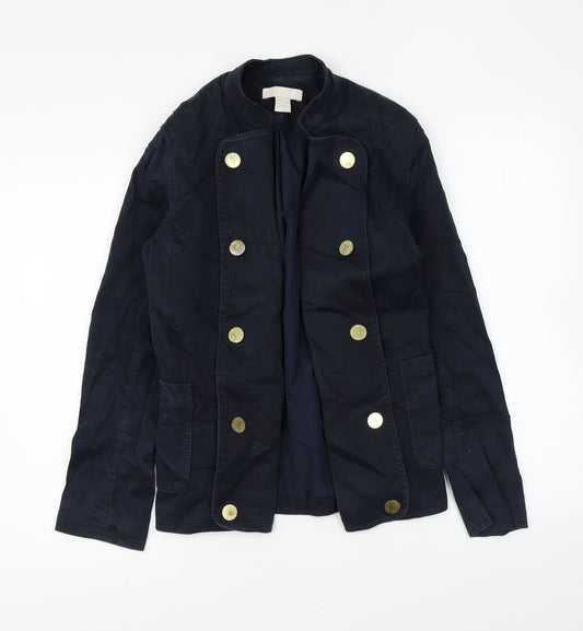 Womens UK Size 6 H&M Blue Jacket