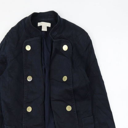 Womens UK Size 6 H&M Blue Jacket