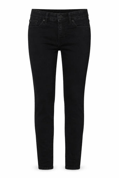Gap Womens Black Cotton Skinny Jeans Size 26 in L28 in Regular Zip