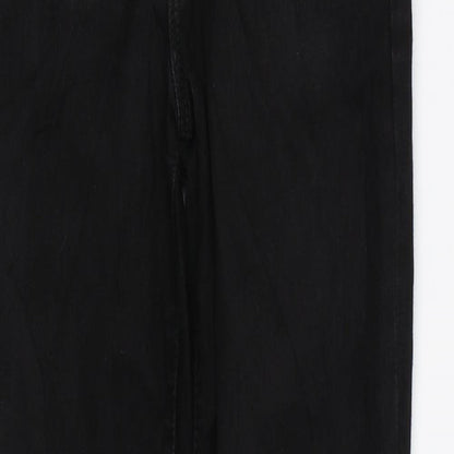 Gap Womens Black Cotton Skinny Jeans Size 26 in L28 in Regular Zip