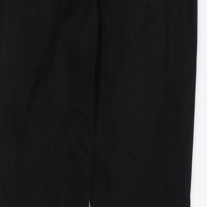 Gap Womens Black Cotton Skinny Jeans Size 26 in L28 in Regular Zip
