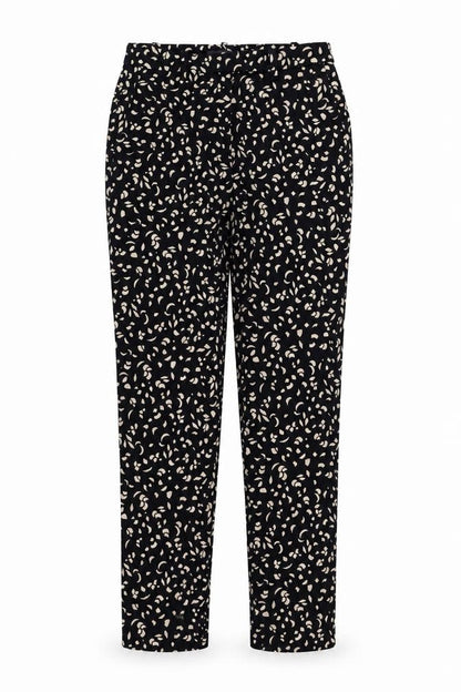 Womens UK Size 8 Marks and Spencer Regular Fit  Black Trousers