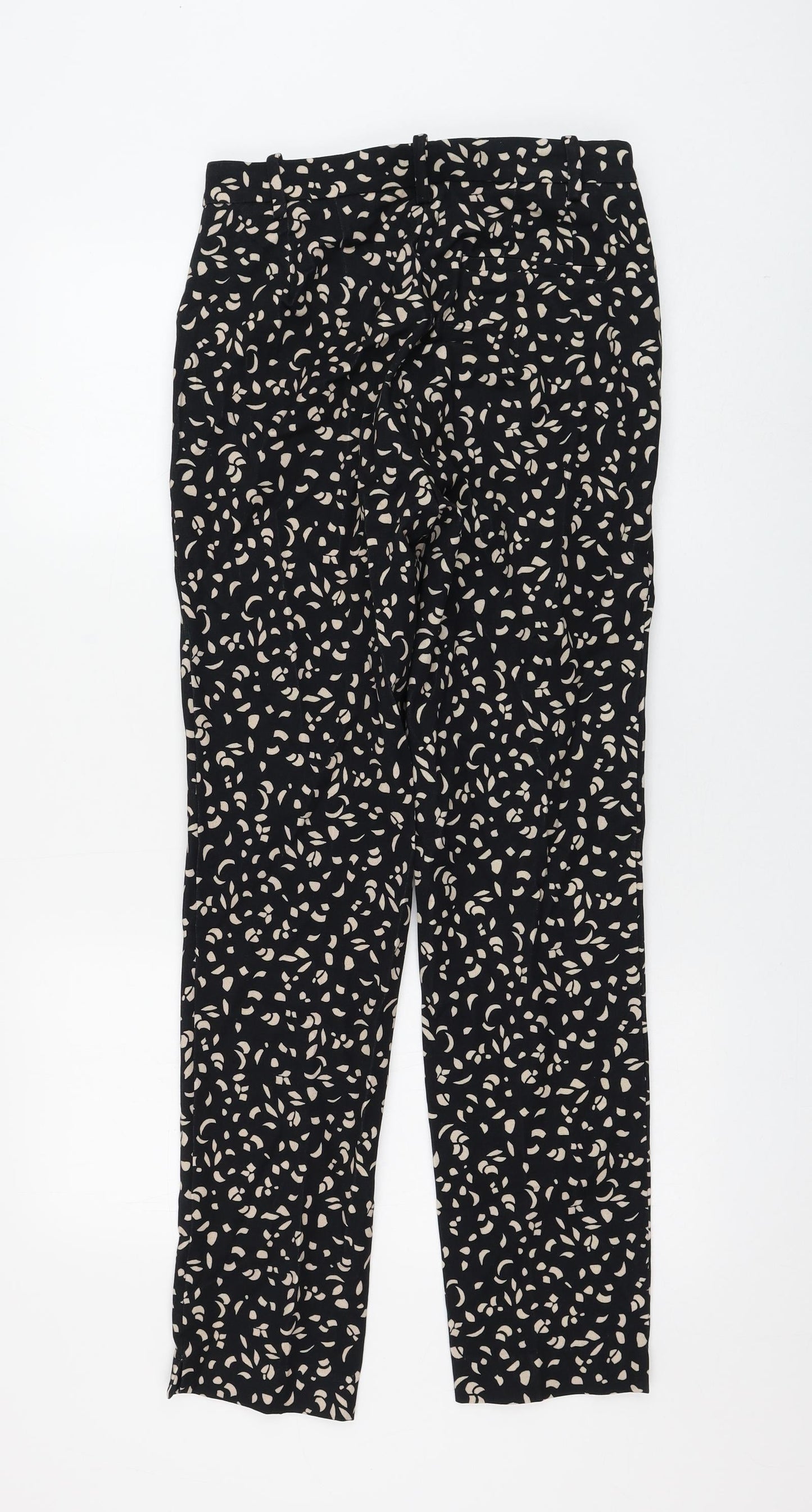 Womens UK Size 8 Marks and Spencer Regular Fit  Black Trousers