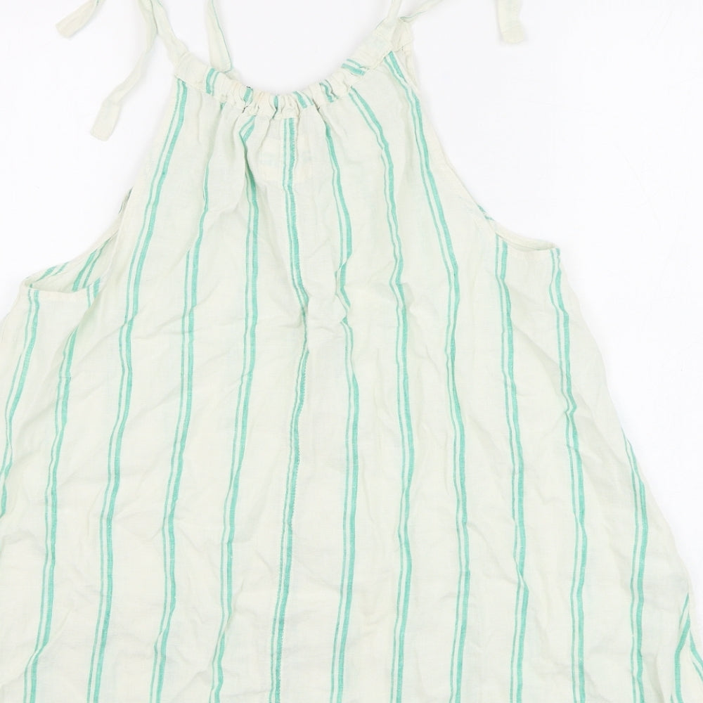 Womens UK Size 10 Marks and Spencer White Basic Blouse