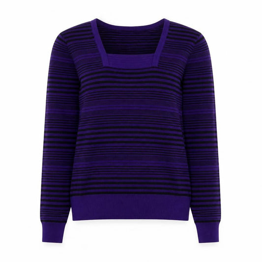Womens UK Size 10 John Lewis Purple Pullover Jumper