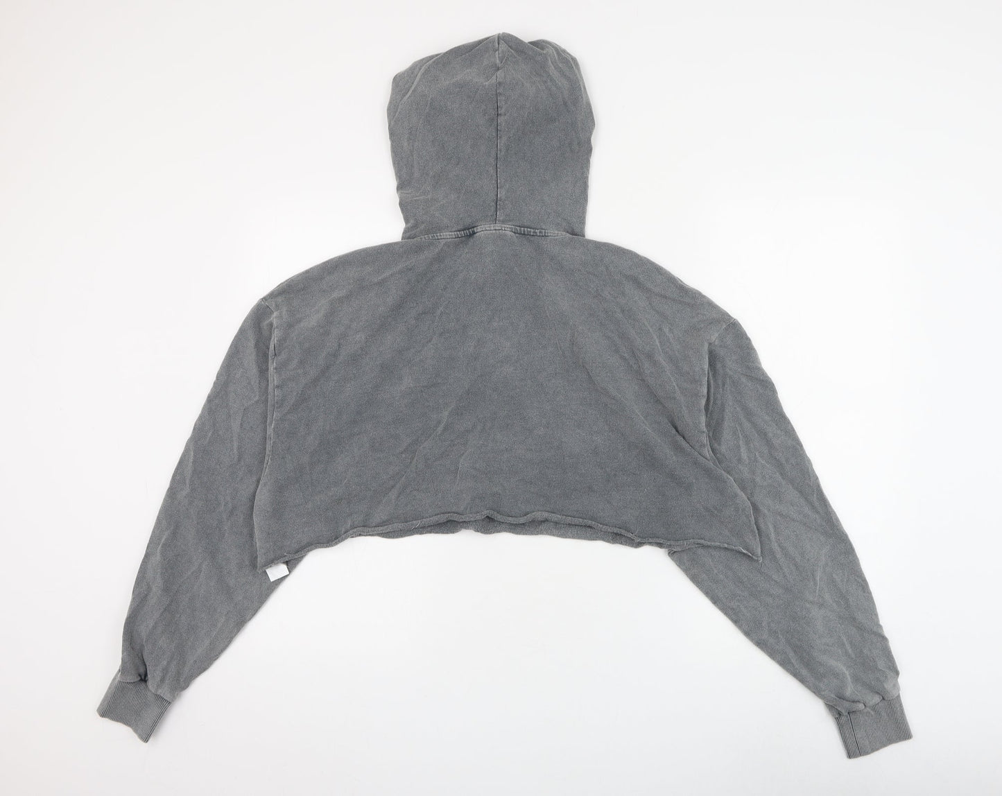 Womens UK Size 2 ASOS Grey Pullover Hoodie