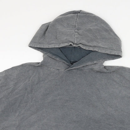 Womens UK Size 2 ASOS Grey Pullover Hoodie