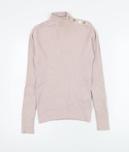 Womens UK Size 10 New Look Pink Pullover Jumper