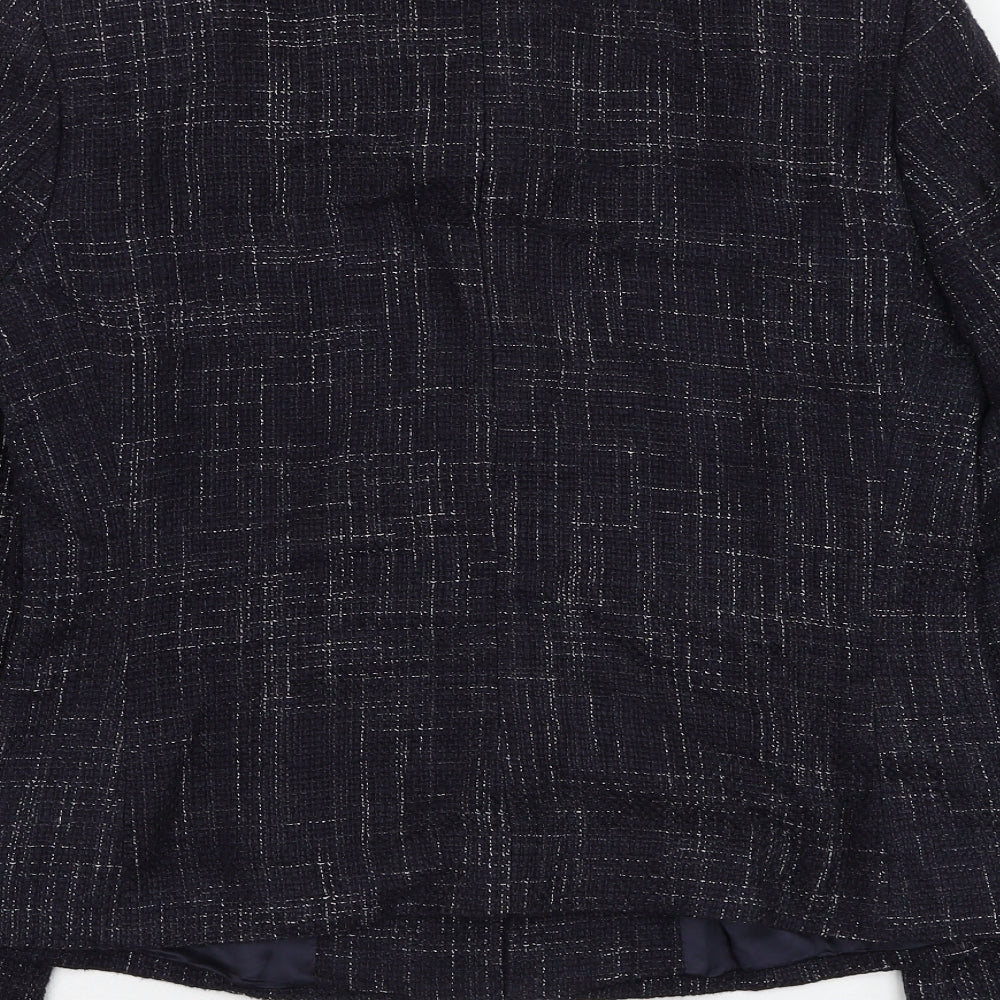 Womens UK Size 10 Marks and Spencer Blue Jacket