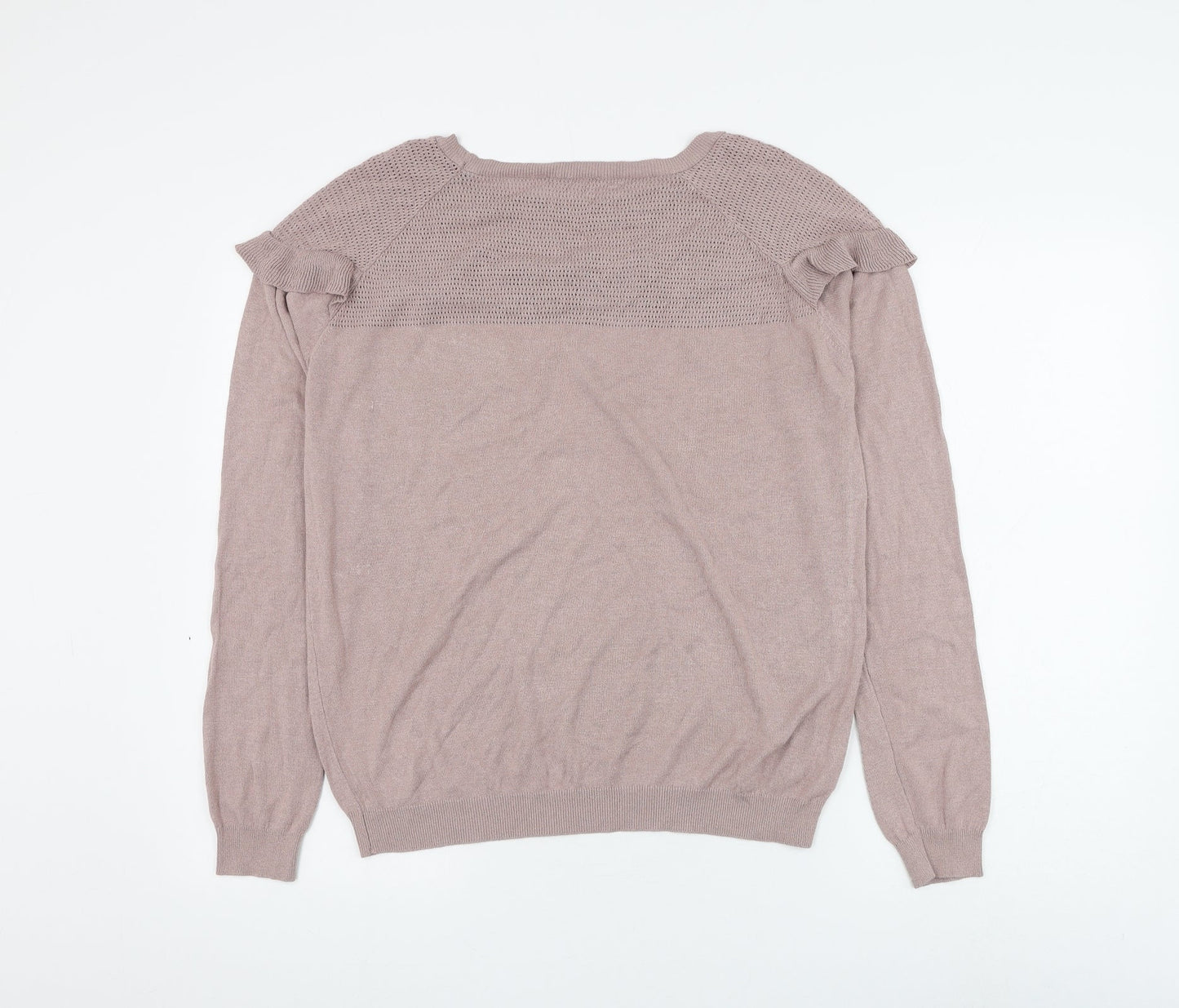 Womens UK Size 12 NEXT Pink Pullover Jumper