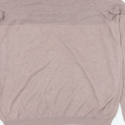 Womens UK Size 12 NEXT Pink Pullover Jumper