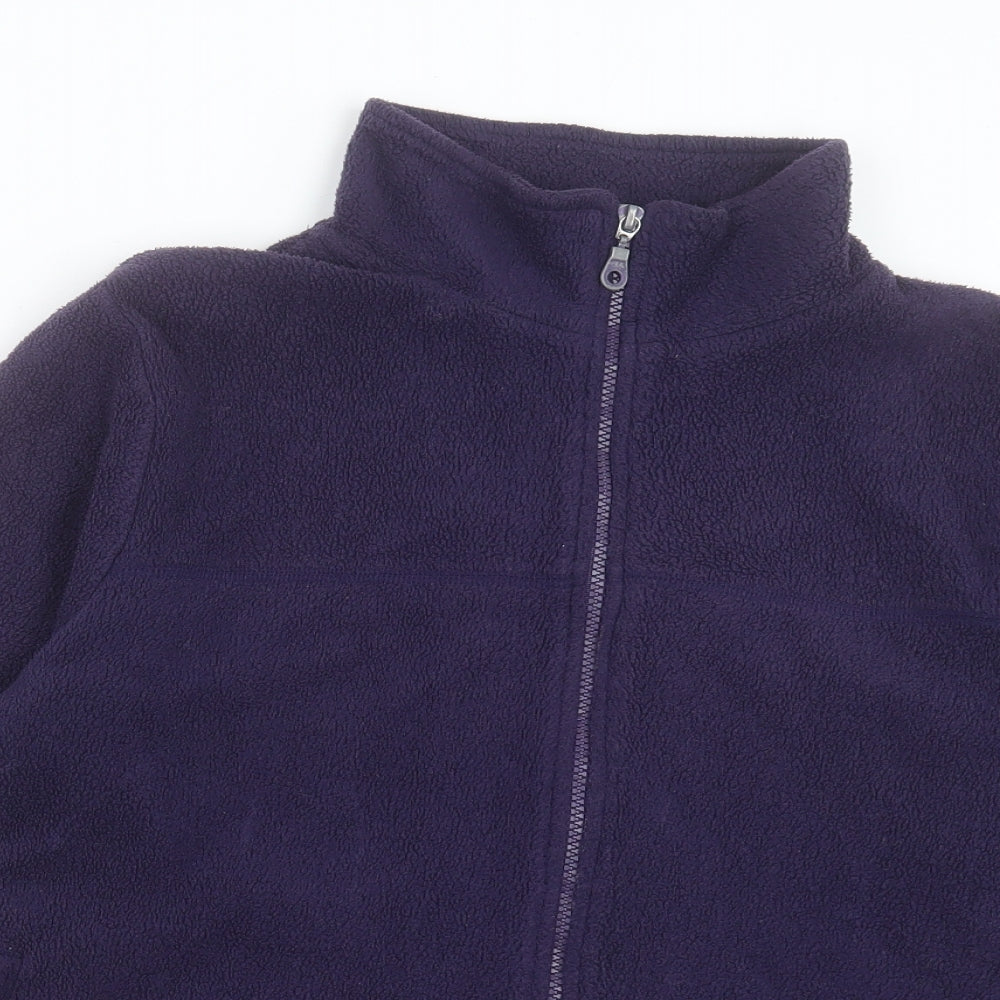 Active Womens Purple Jacket Size 10 Zip
