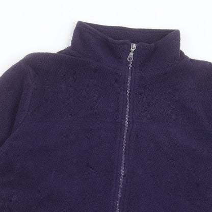 Active Womens Purple Jacket Size 10 Zip