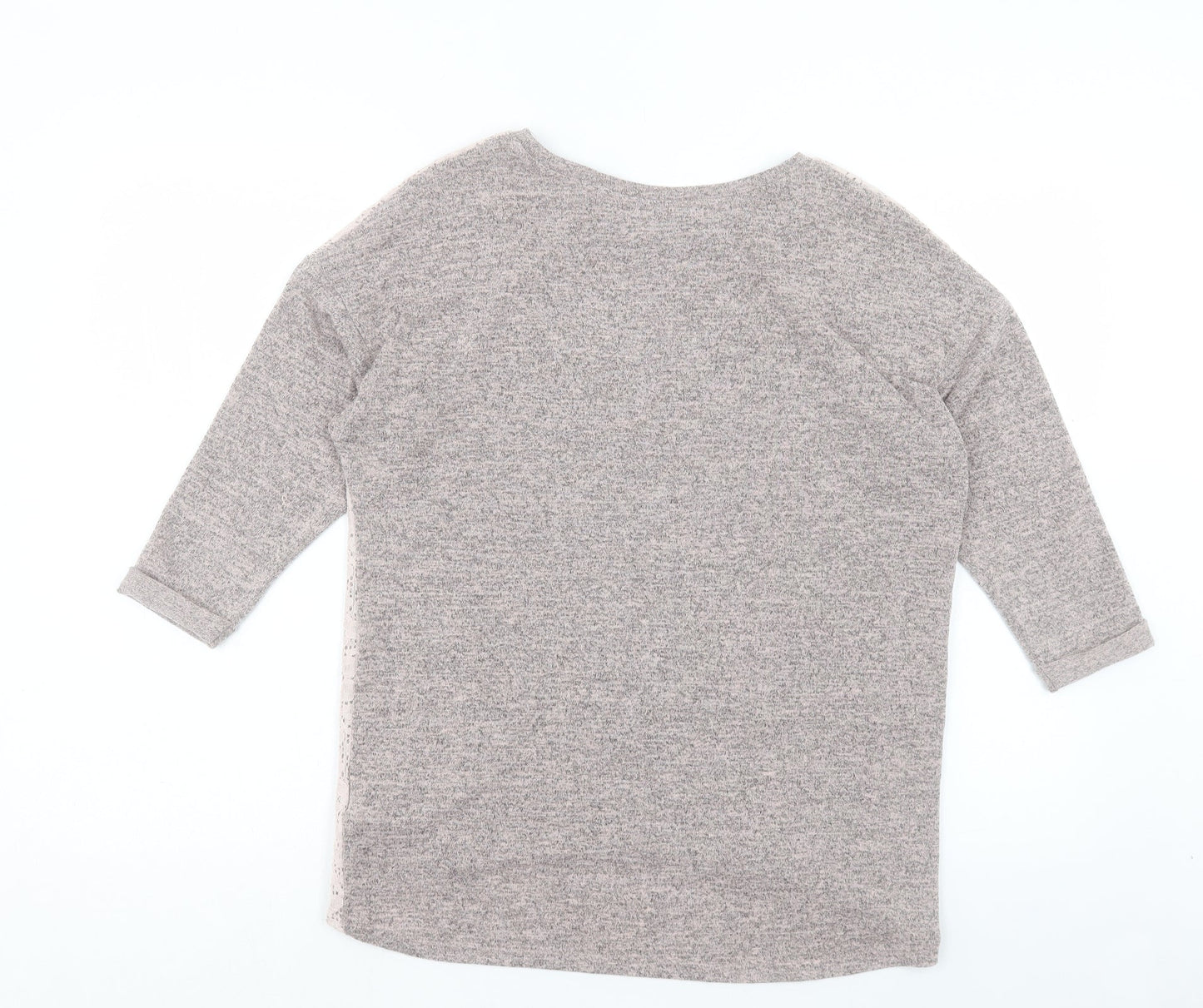 Womens UK Size 10 Warehouse Grey Pullover Jumper