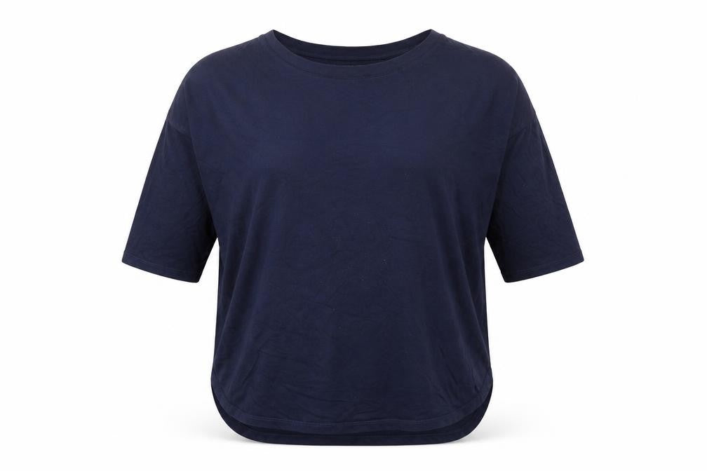 Womens UK Size 12 Dorothy Perkins Blue Basic T-Shirt