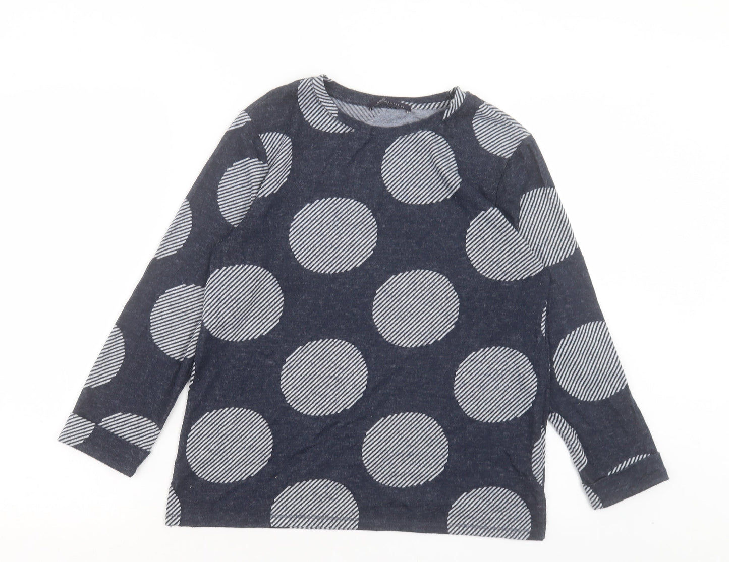 Womens UK Size 10 Marks and Spencer Blue Pullover Jumper