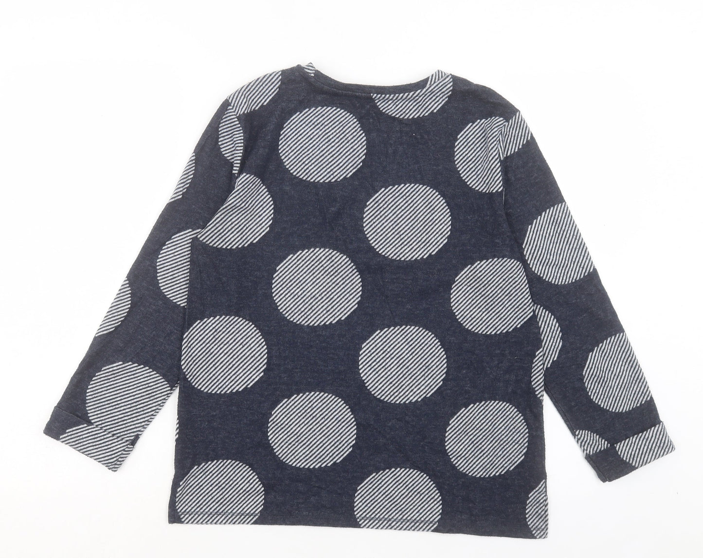 Womens UK Size 10 Marks and Spencer Blue Pullover Jumper