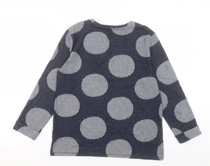 Womens UK Size 10 Marks and Spencer Blue Pullover Jumper