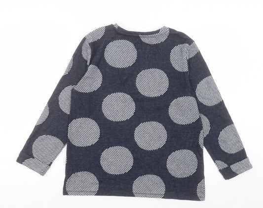 Womens UK Size 10 Marks and Spencer Blue Pullover Jumper