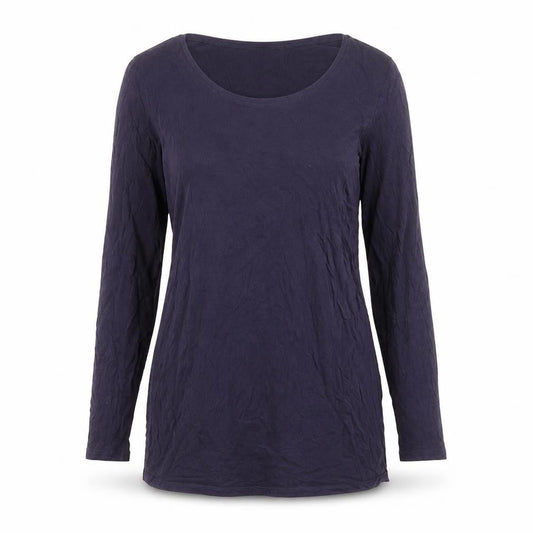Womens UK Size 10 New Look Blue Basic T-Shirt