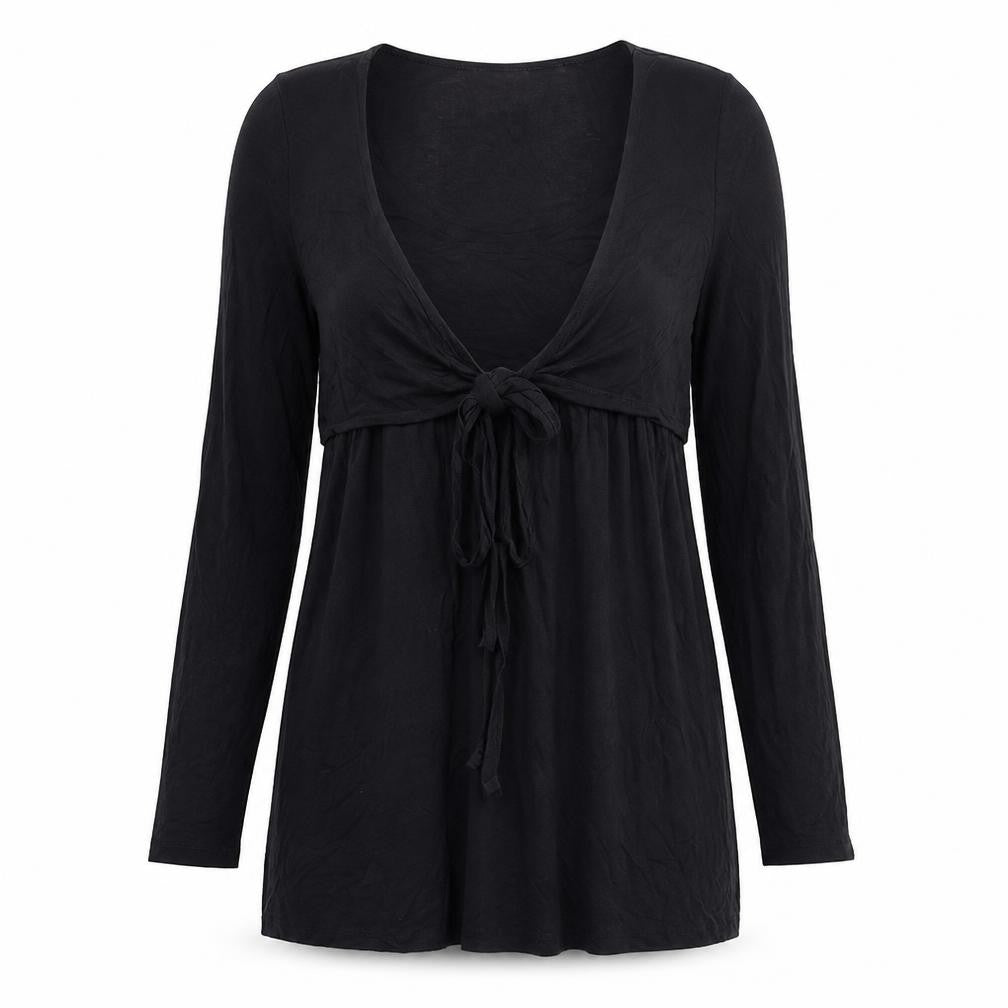 Womens UK Size 8 mamas & papas Black Tunic Blouse