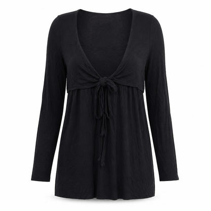Womens UK Size 8 mamas & papas Black Tunic Blouse