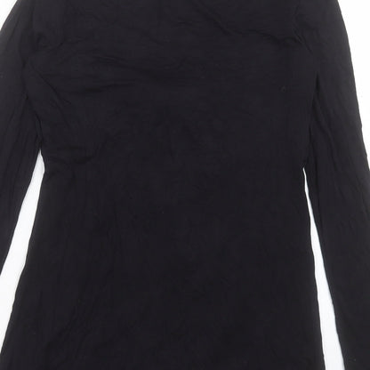 Womens UK Size 8 mamas & papas Black Tunic Blouse