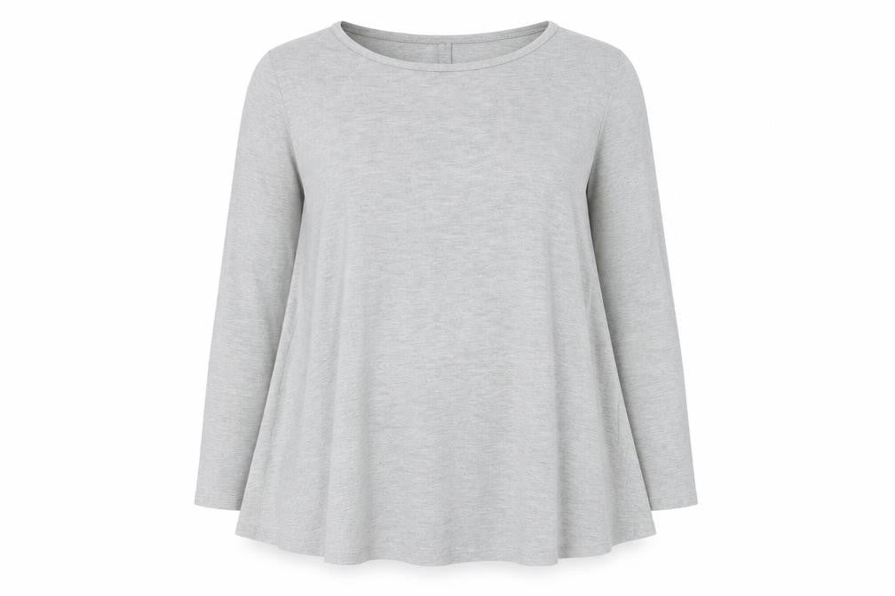 Womens UK Size 10 Boohoo Grey Basic T-Shirt