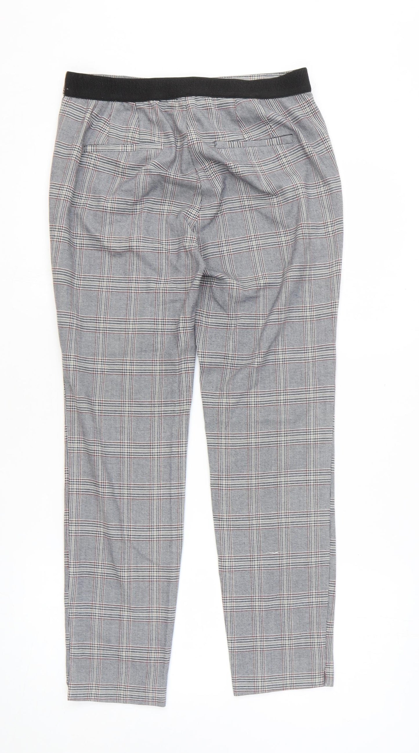 Mens UK Size M Zara Regular Fit Chino Grey Trousers