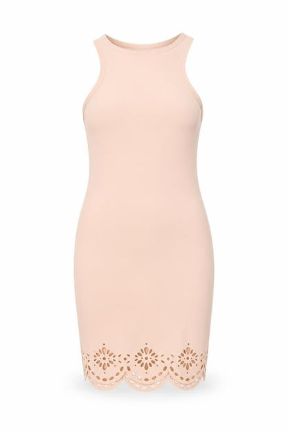 Missguided Womens Pink Polyester Mermaid Size 6 Round Neck Pullover