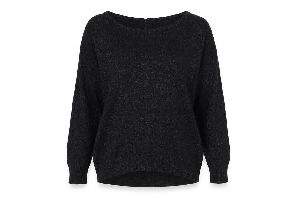 Womens UK Size M Wallis Black Jersey T-Shirt