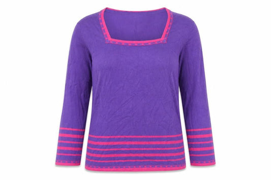 Womens UK Size 14 Autonomy Purple Pullover Jumper