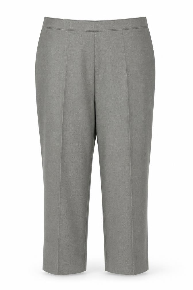 Womens UK Size 18 Saira Regular Fit Capri Black Trousers