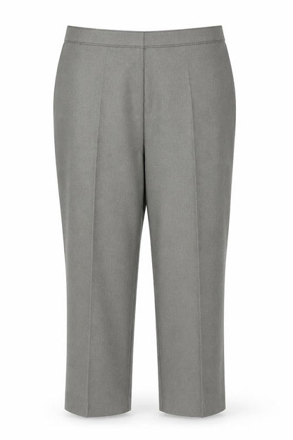 Womens UK Size 18 Saira Regular Fit Capri Black Trousers