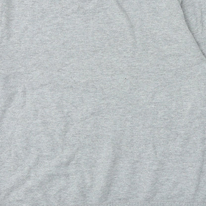 Topman Mens Grey Crew Neck Cotton Pullover Jumper Size M