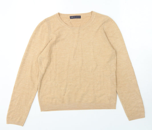 Womens UK Size 12 Marks and Spencer Brown Pullover Jumper