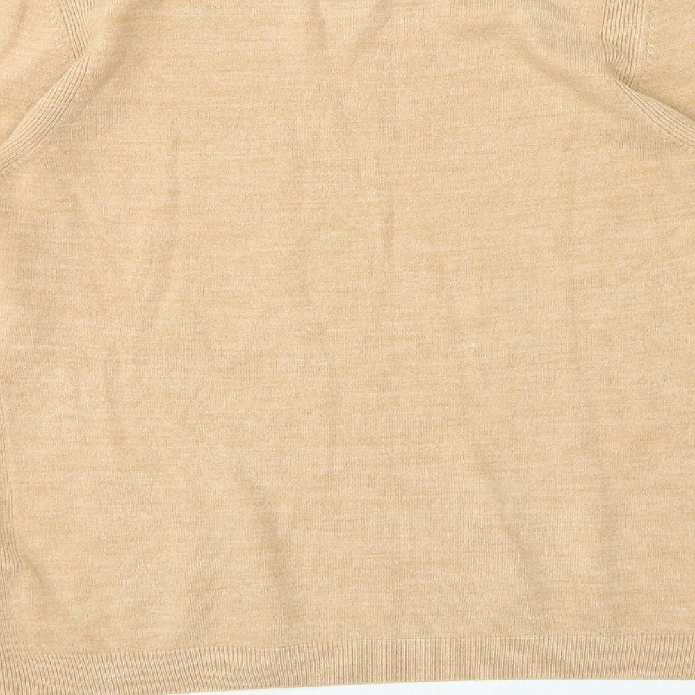 Womens UK Size 12 Marks and Spencer Brown Pullover Jumper