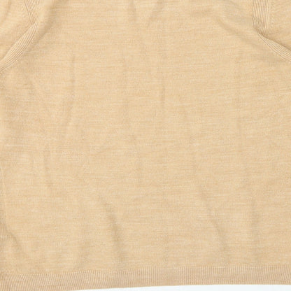 Womens UK Size 12 Marks and Spencer Brown Pullover Jumper