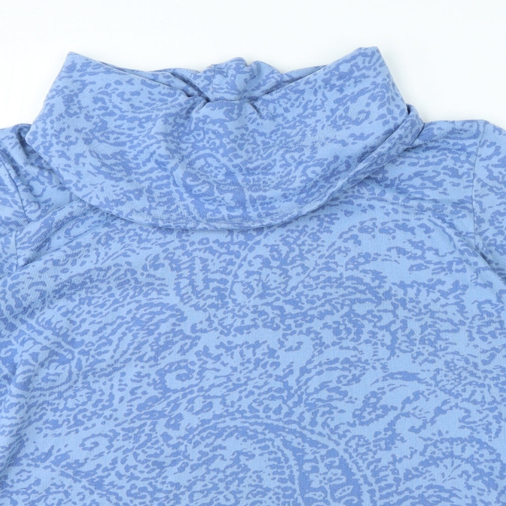 Womens UK Size M Preworn Blue Pullover Jumper