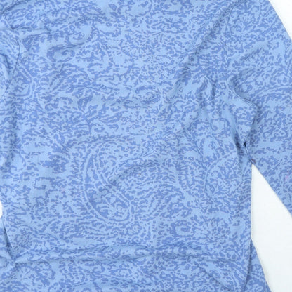 Womens UK Size M Preworn Blue Pullover Jumper